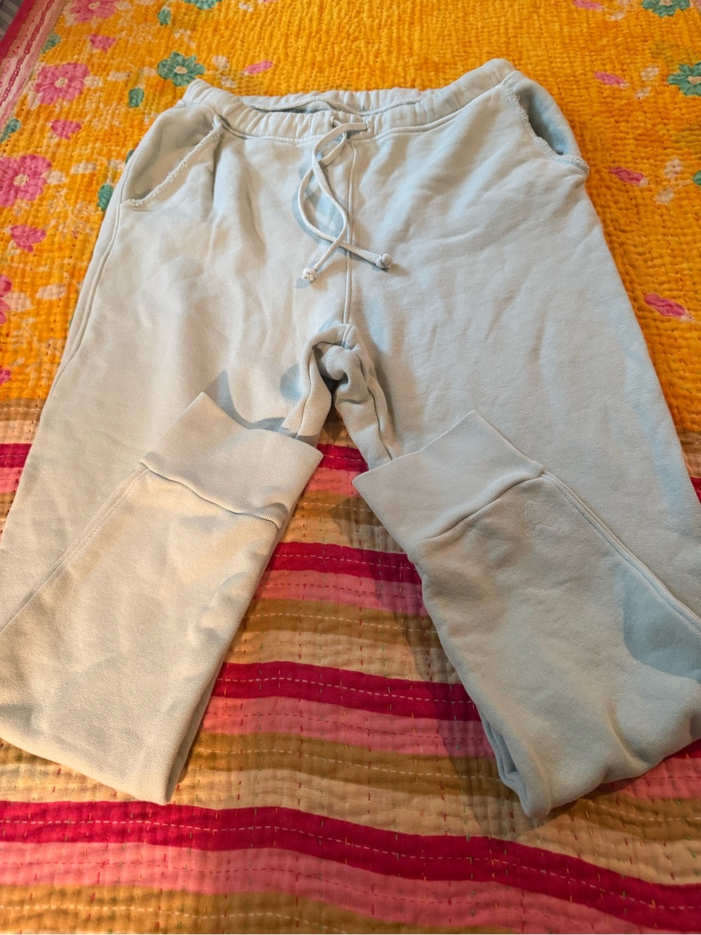 Light Blue Kids Sweatpants - Casual Comfort - Picture 11 of 15